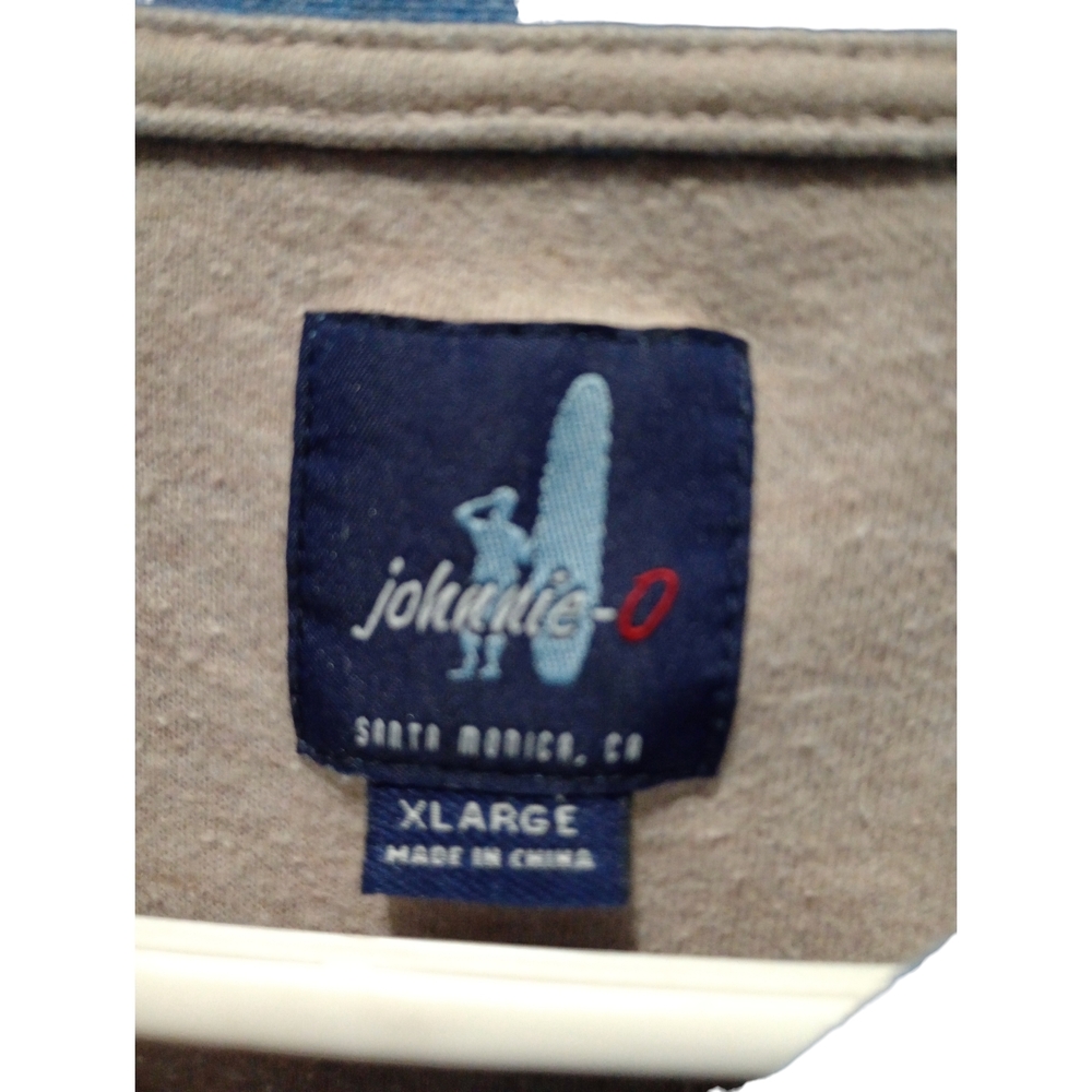 Johnnie O Blue Long Sleeved Crewneck Sweater Casual Comfy Beachy Surfing XL - Picture 4 of 12